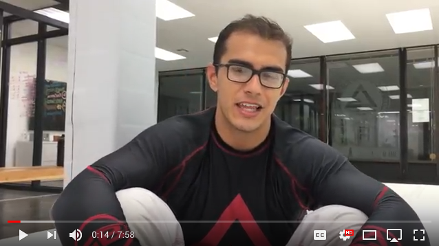 Video thumbnail from video interview with IBJJF White Belt World Champion Martin Gonzalez